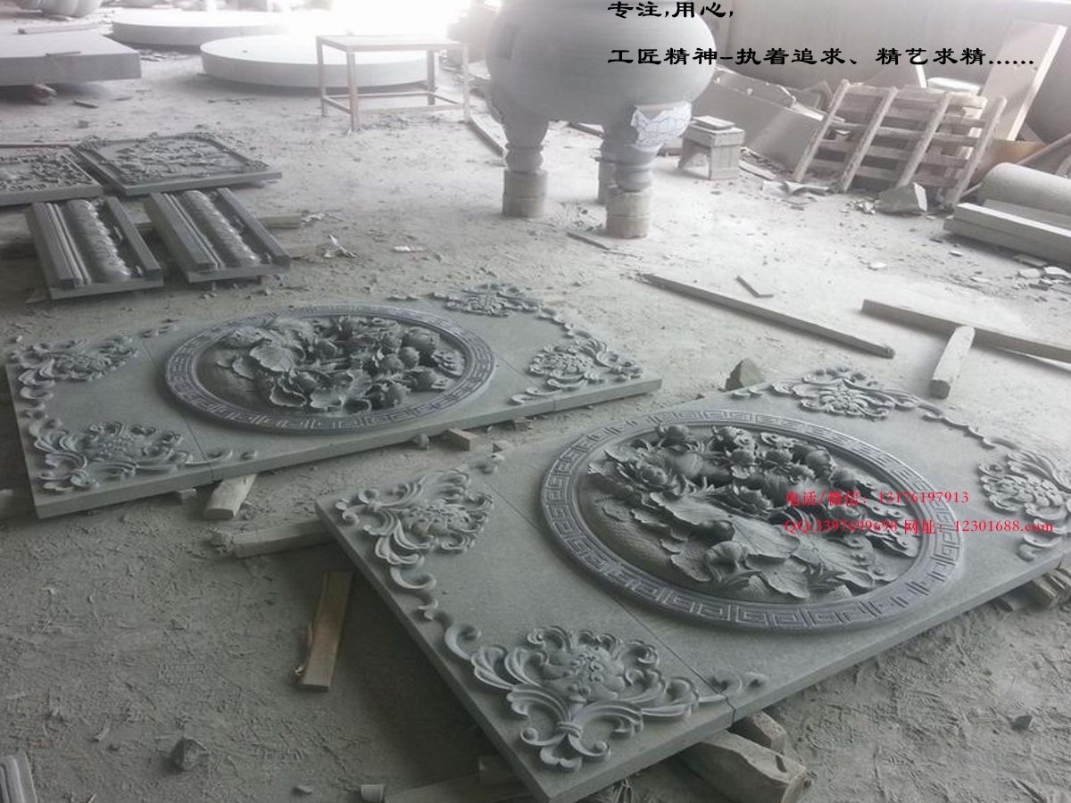 湖南文廟浮雕_道教石雕壁畫設計制作
