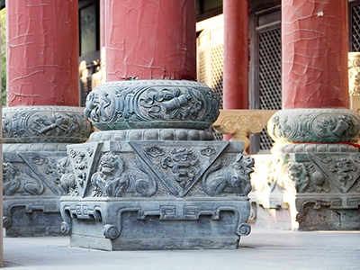 柱礎(chǔ)柱墩石圖片柱頂門墩石樣式柱基石大全