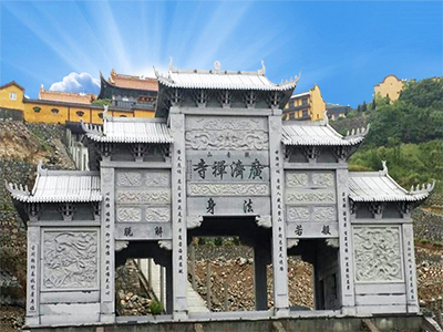 廟門樣式圖片及寺廟山門牌坊建造事項(xiàng)